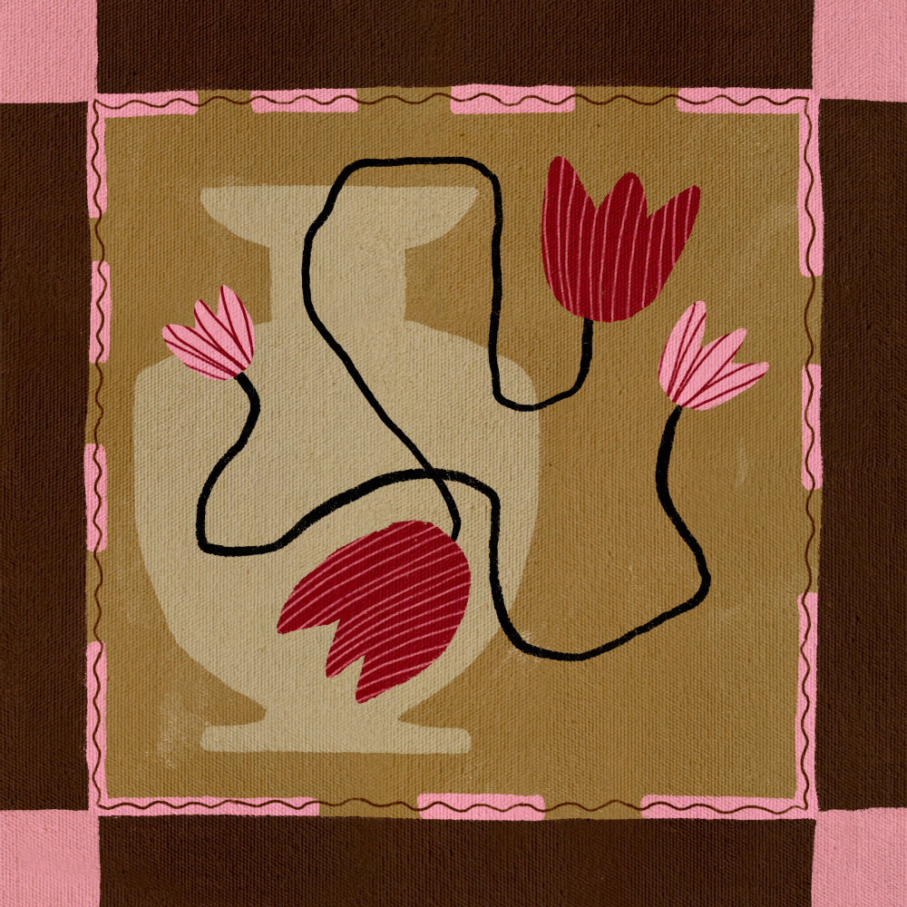 Out of Vase Blooms 4 | Canvas