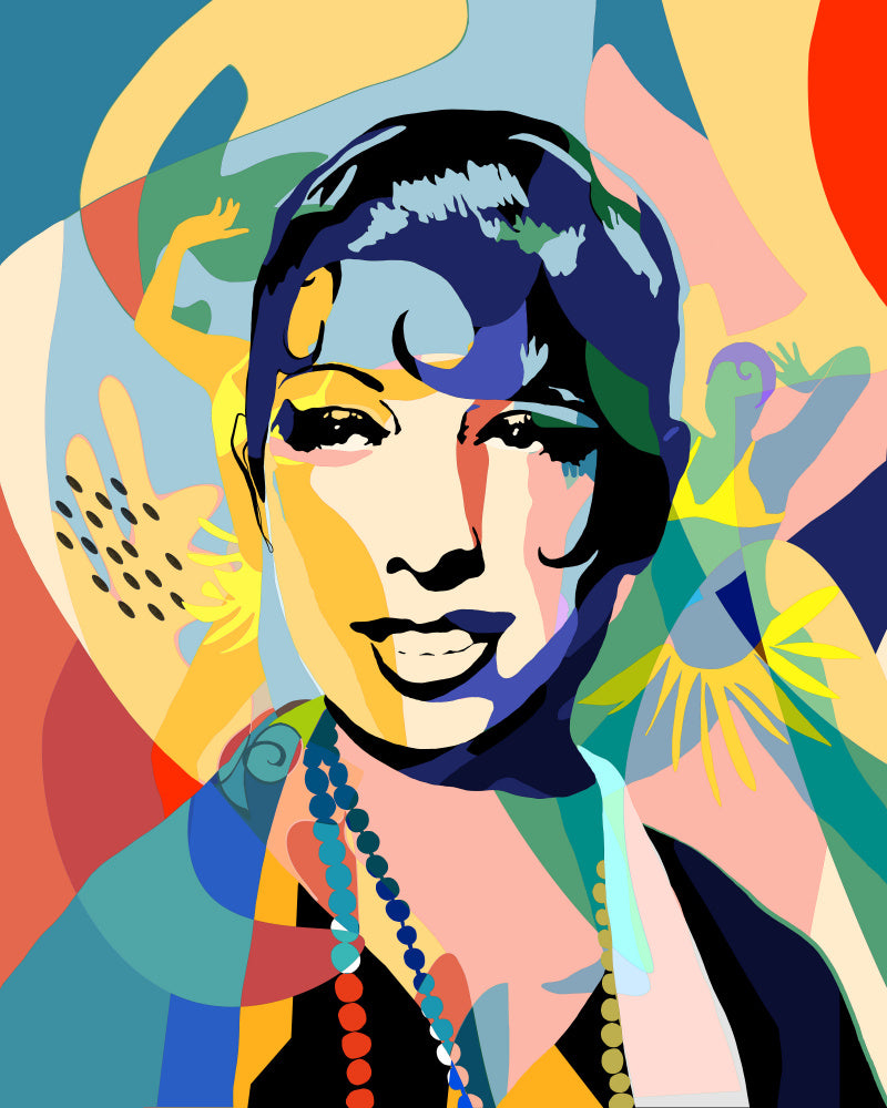 Vibrant Jazz Age Woman | Poster