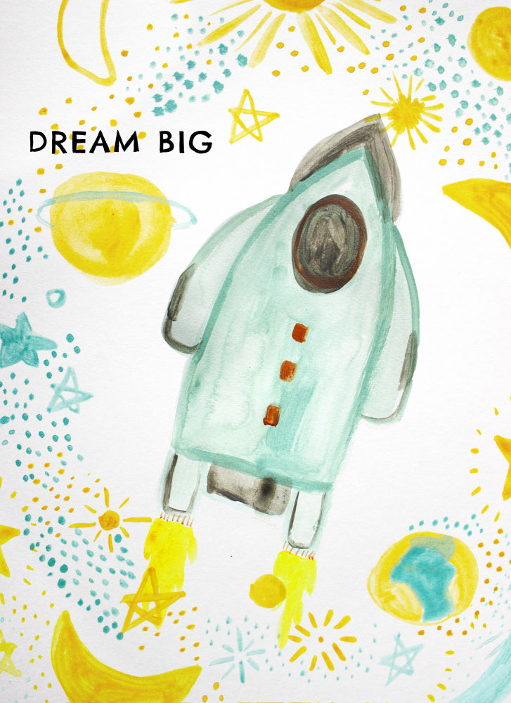 Dream Big Rocket | Poster