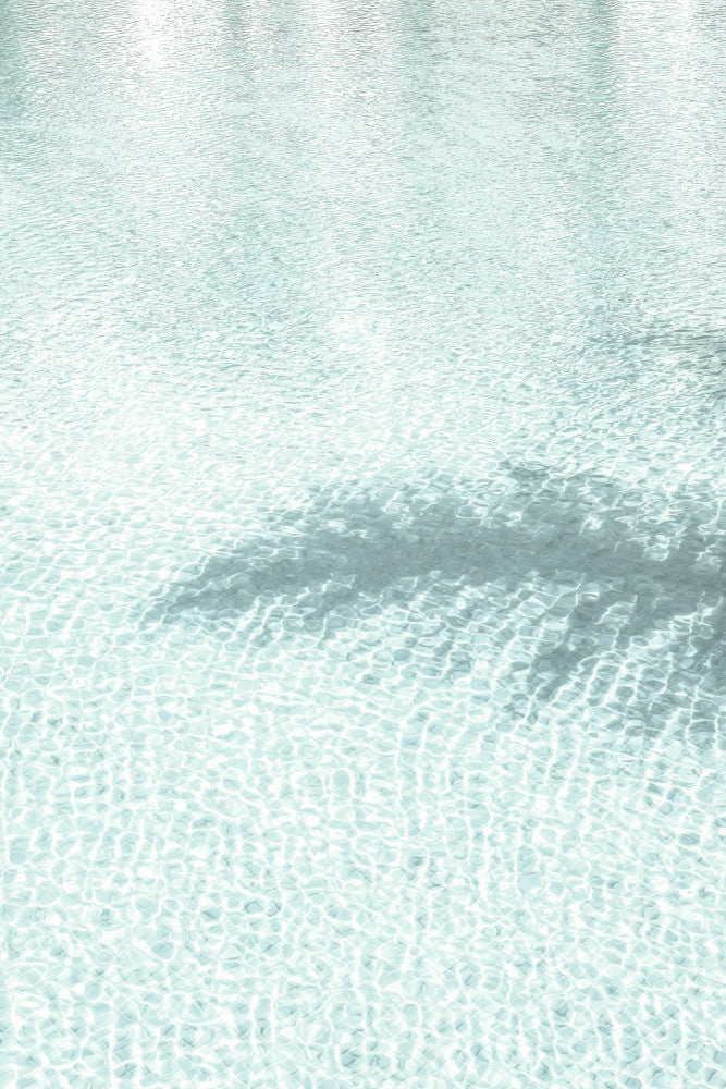 Clear Aqua Ripples | Poster