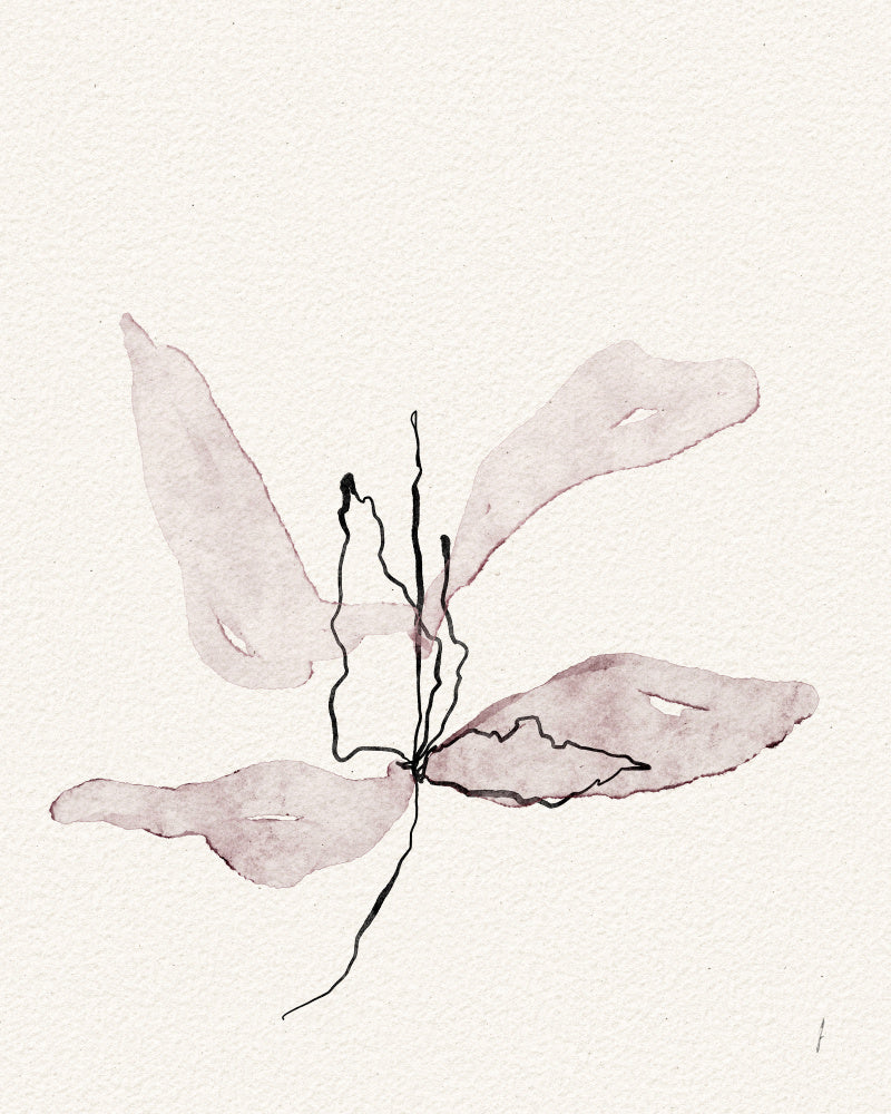 Delicate Botanical Bloom | Poster