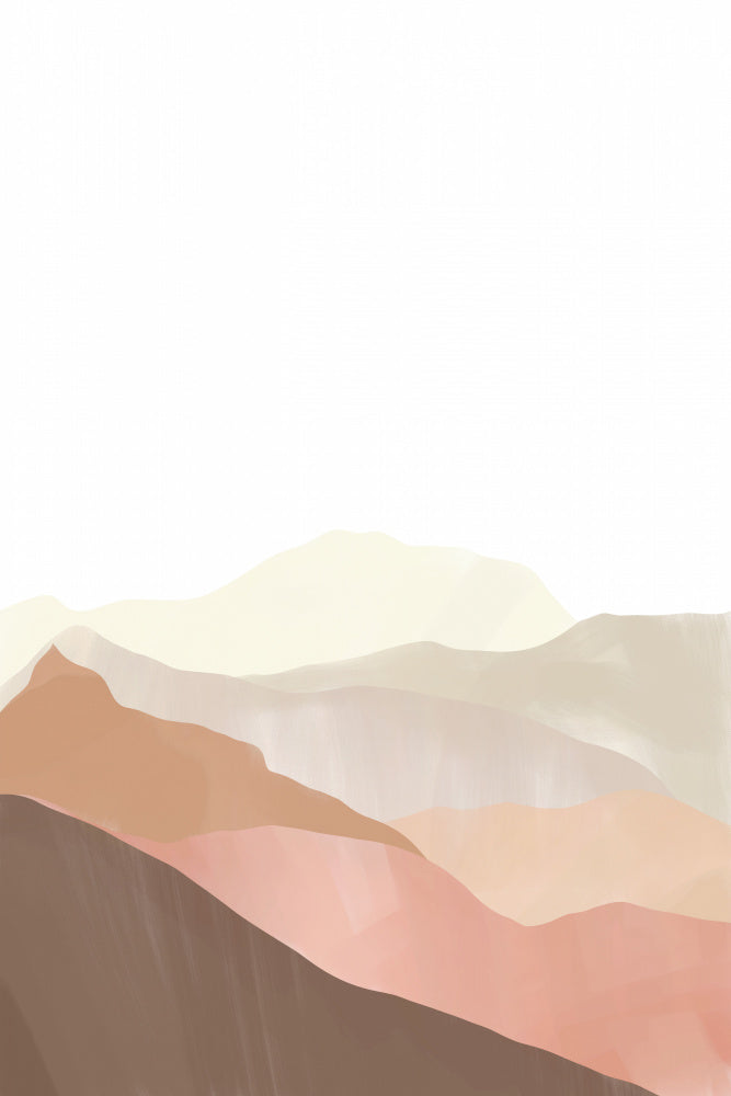 Soft Desert Layers | Canvas