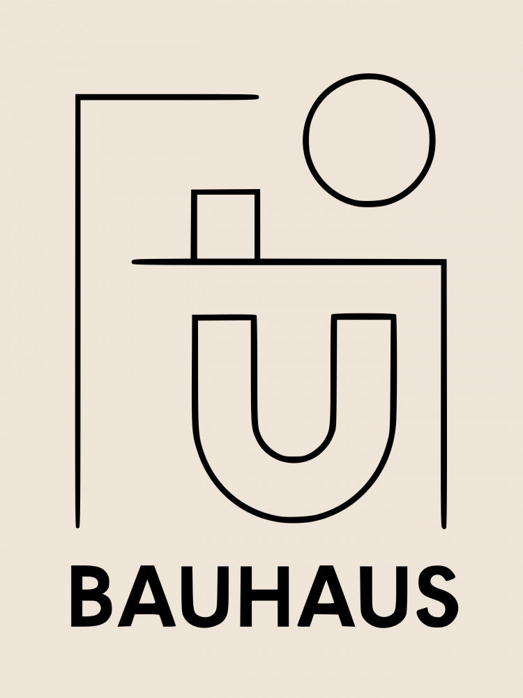 Bauhaus Minimalist Graphic | Poster
