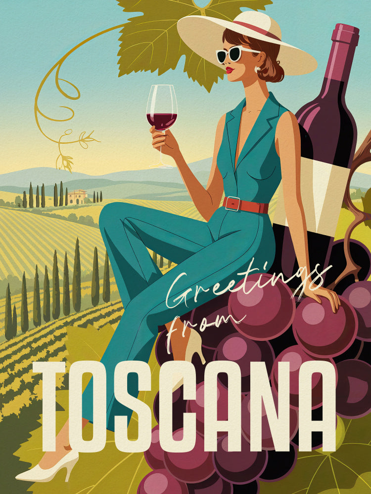 Tuscan Wine Country Style | Canvas