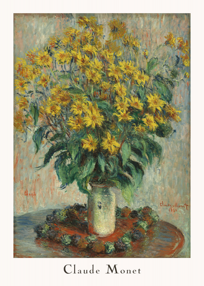 Jerusalem Artichoke Flowers | Poster