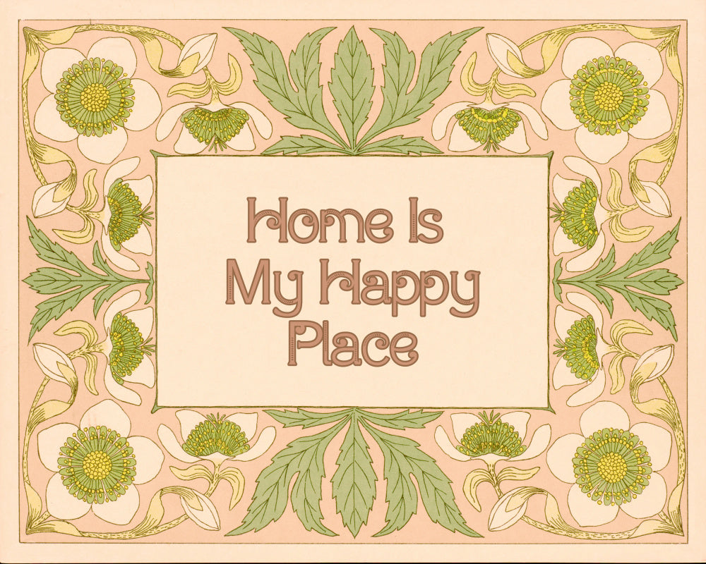 Home Is My Happy Place | Canvas