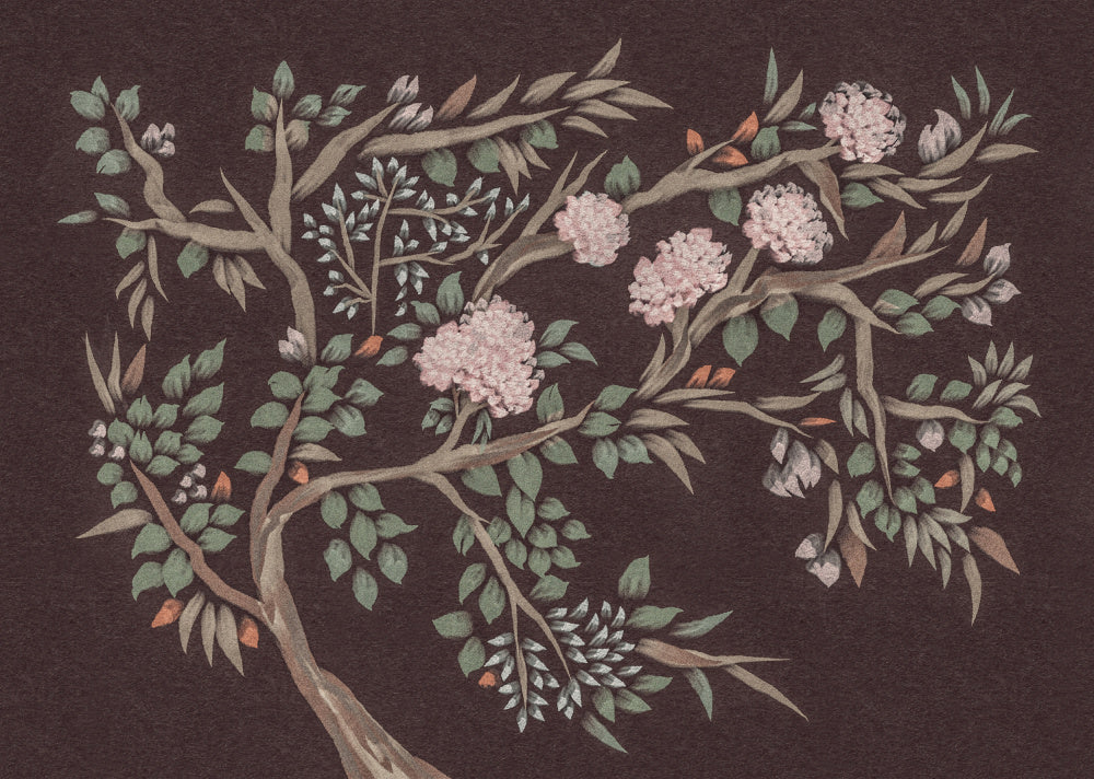 Pink Flowering Tree | Canvas