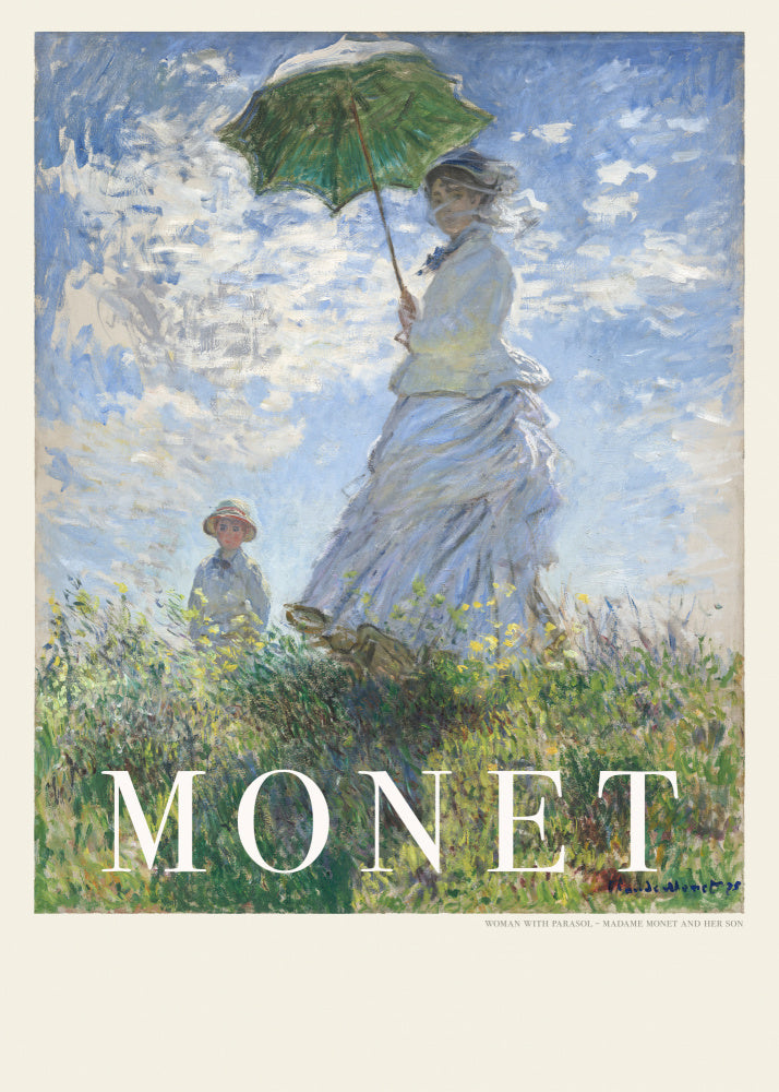 Woman With Parasol | Canvas