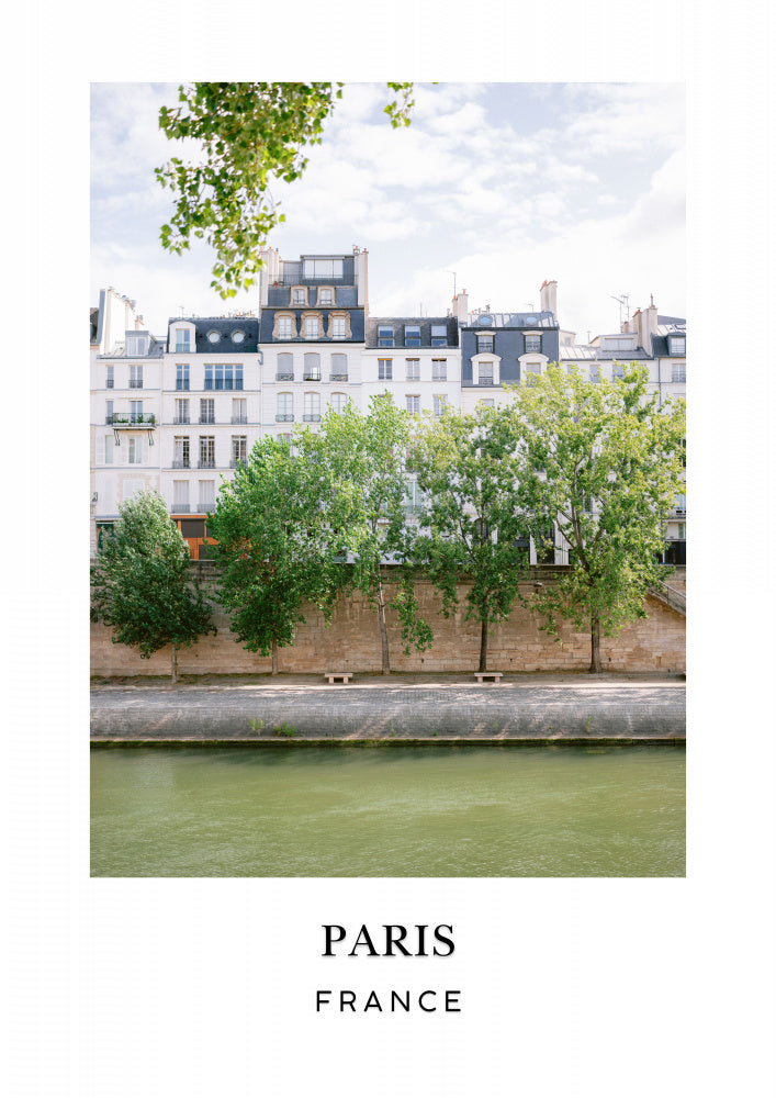 Seine Paris France Travel poster | Canvas