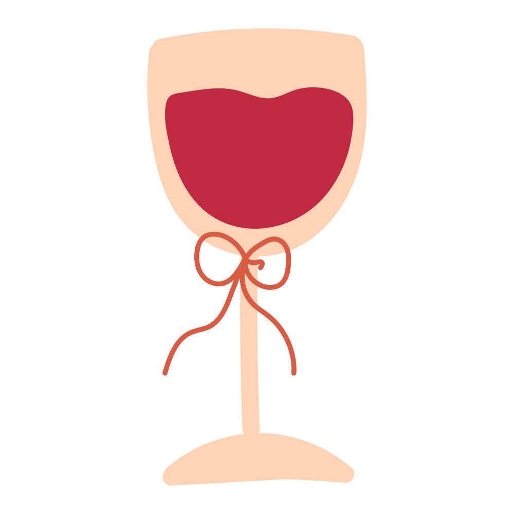Romantic Red Wine Glass | Poster