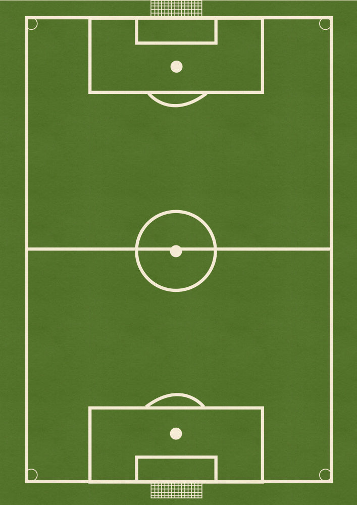 Green Soccer Field | Poster