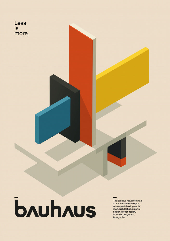 Geometric Shapes Bauhaus | Canvas