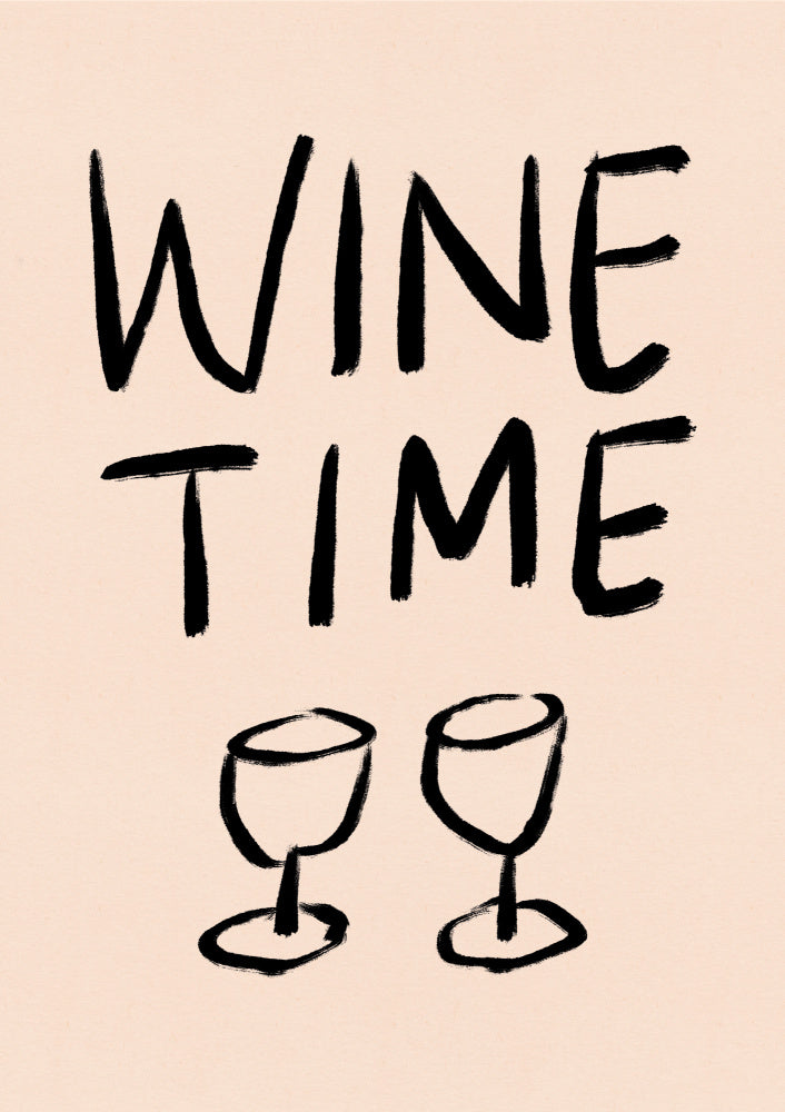 It's Wine Time | Canvas