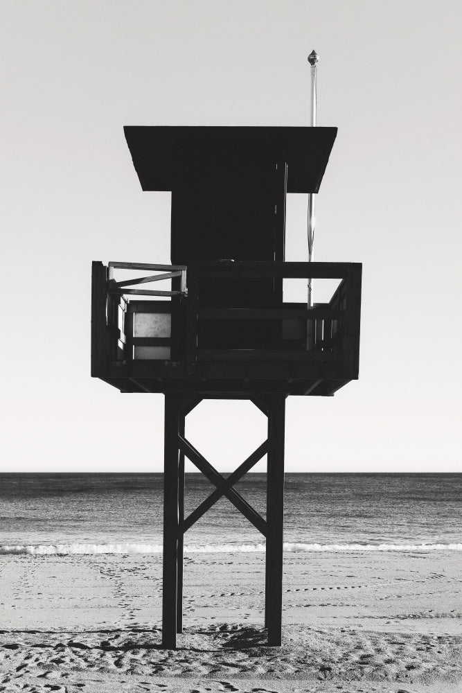 Black And White Beach Stand | Canvas
