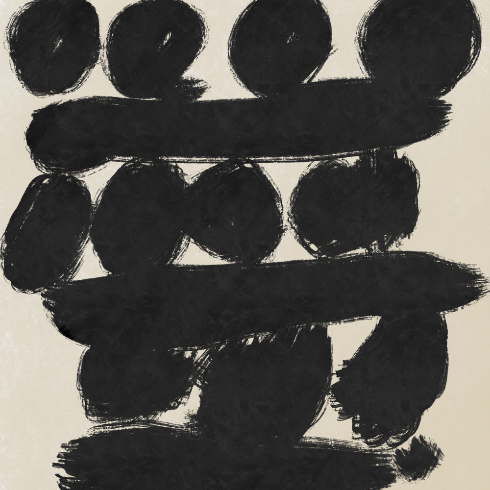 Bold Brushstroke Shapes | Canvas