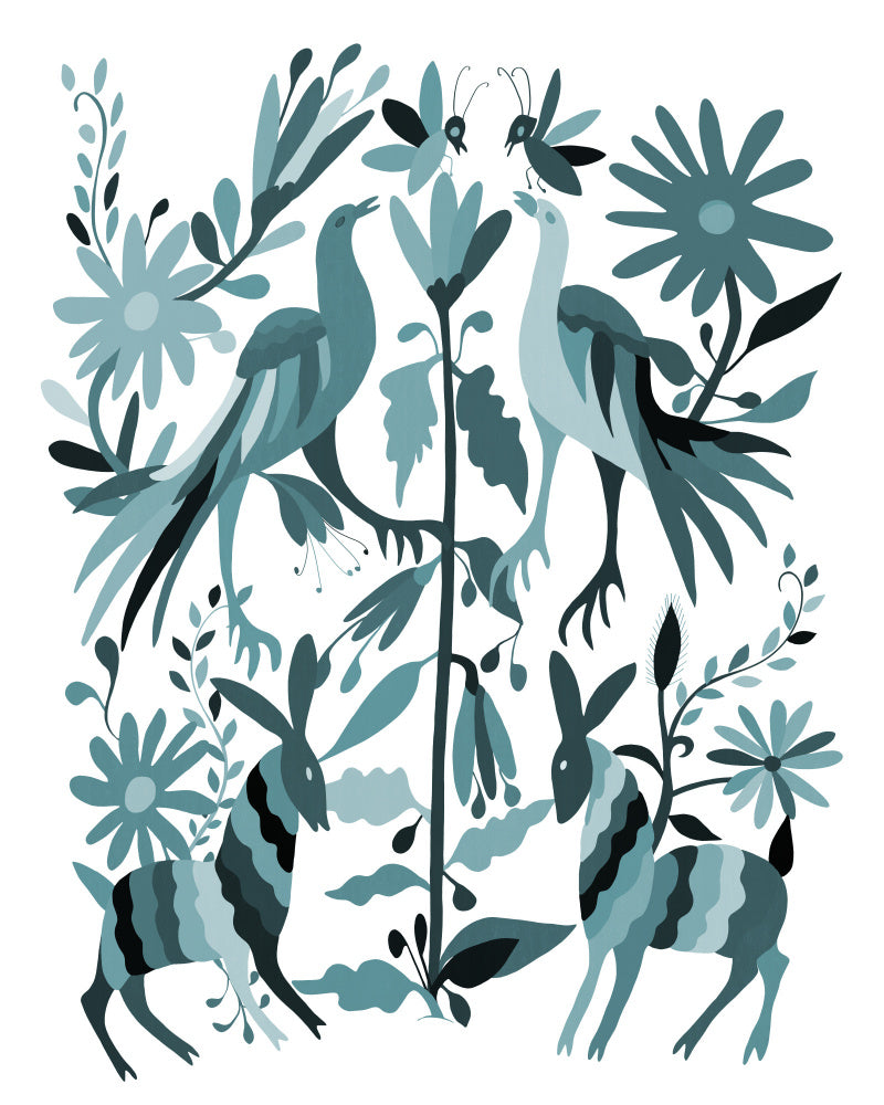 Whimsical Forest Life | Canvas