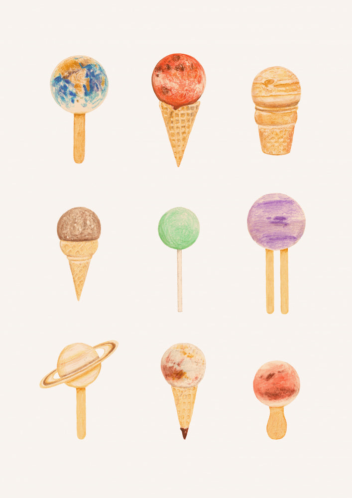Planet Desserts | Canvas
