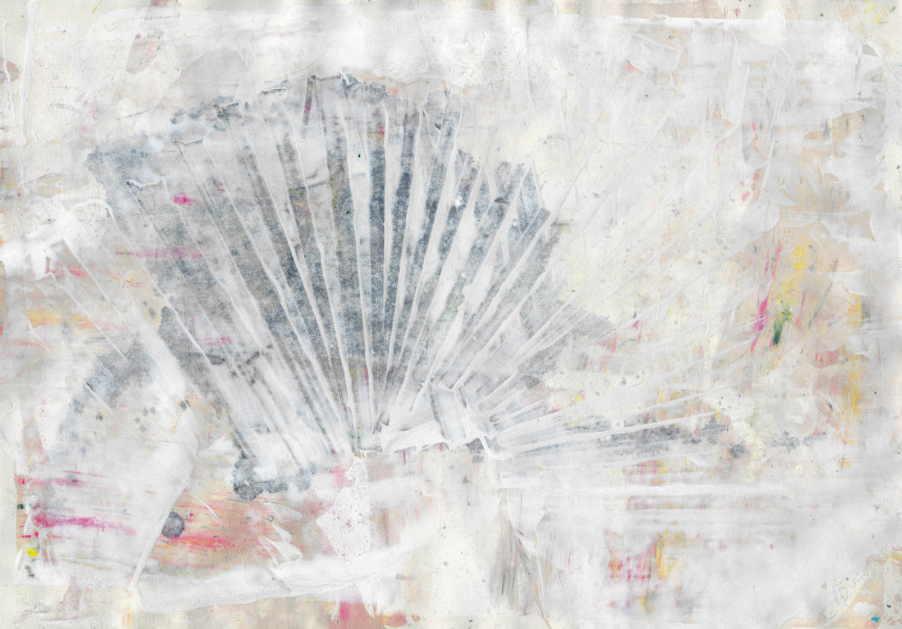 Faded Fan Abstract | Poster