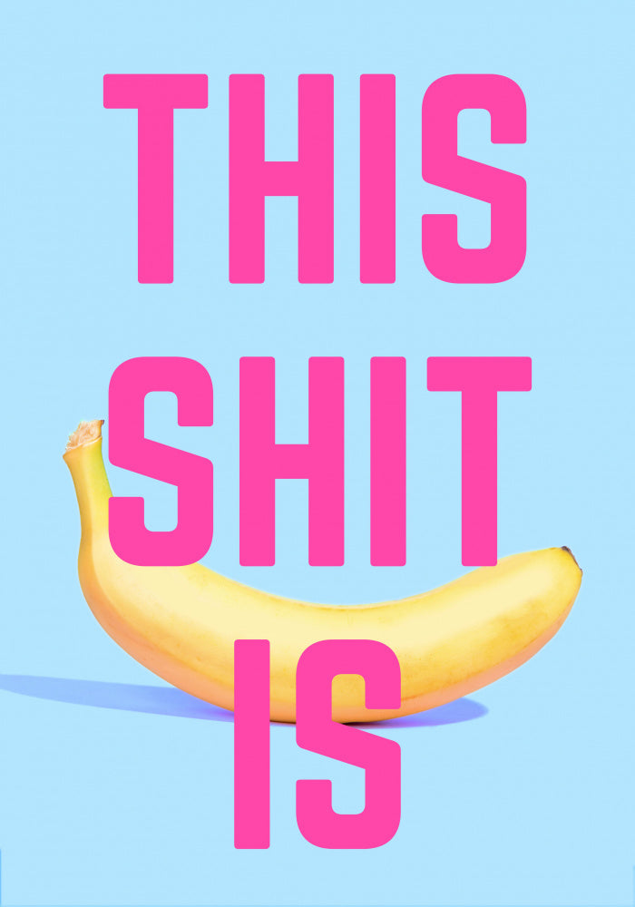Bold Banana Statement | Canvas
