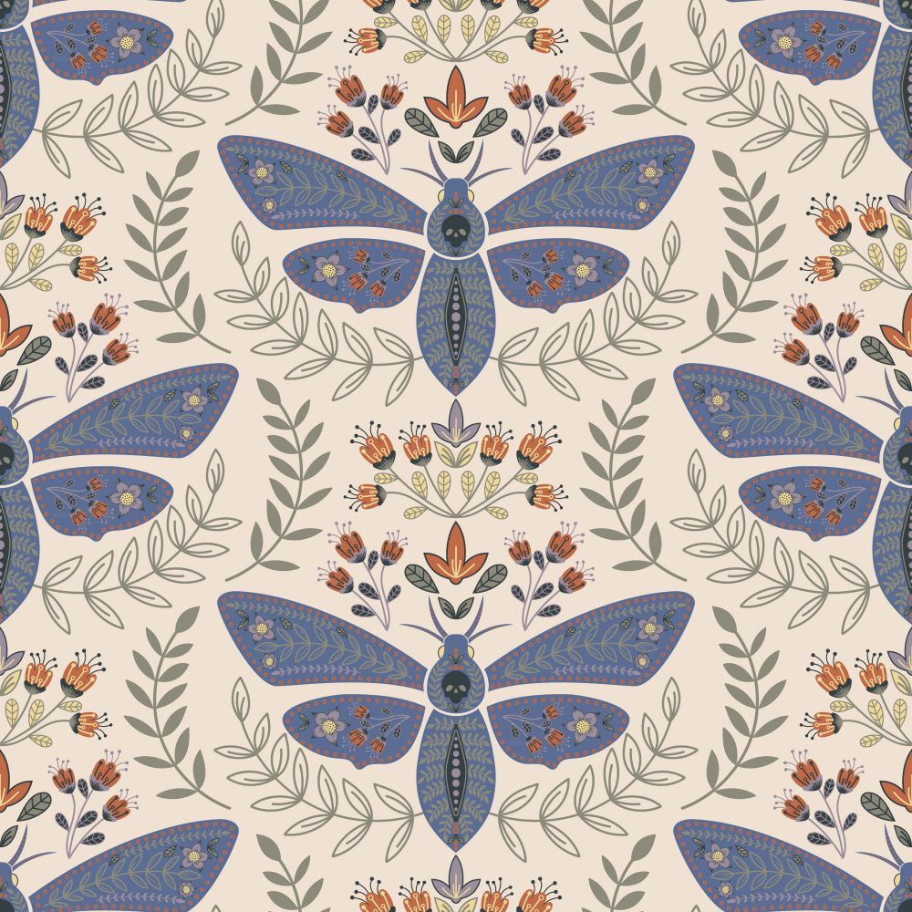 Death Head Moths | Canvas