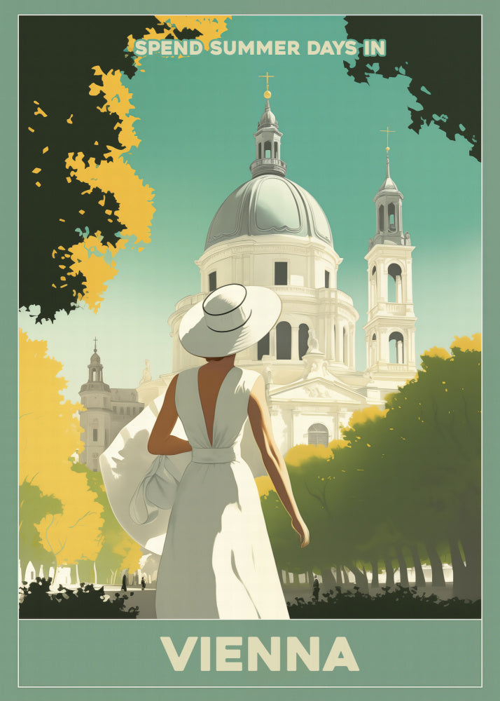 Summer Days in Vienna | Canvas