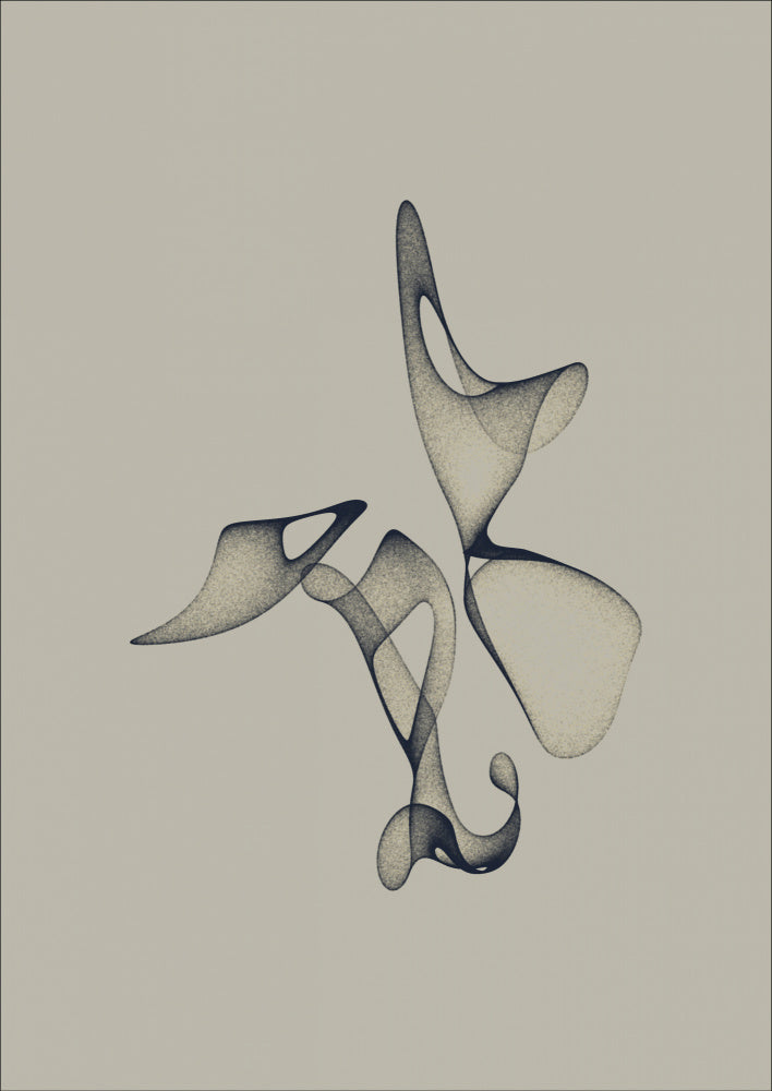 Fluid Abstract Forms | Canvas