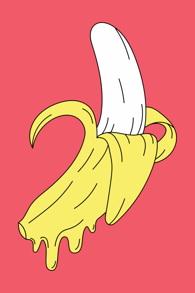 Melting Banana | Canvas
