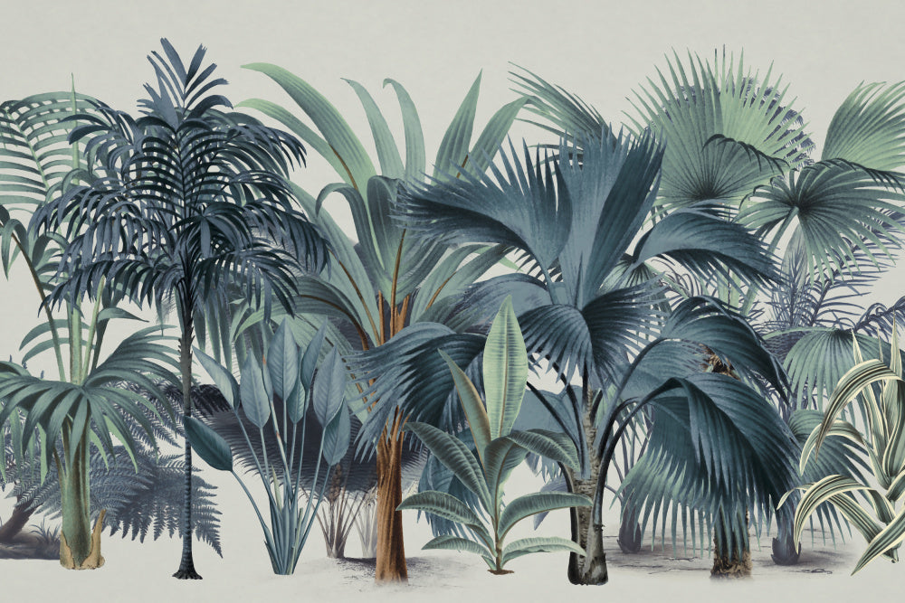 Lush Tropical Palm Jungle | Canvas