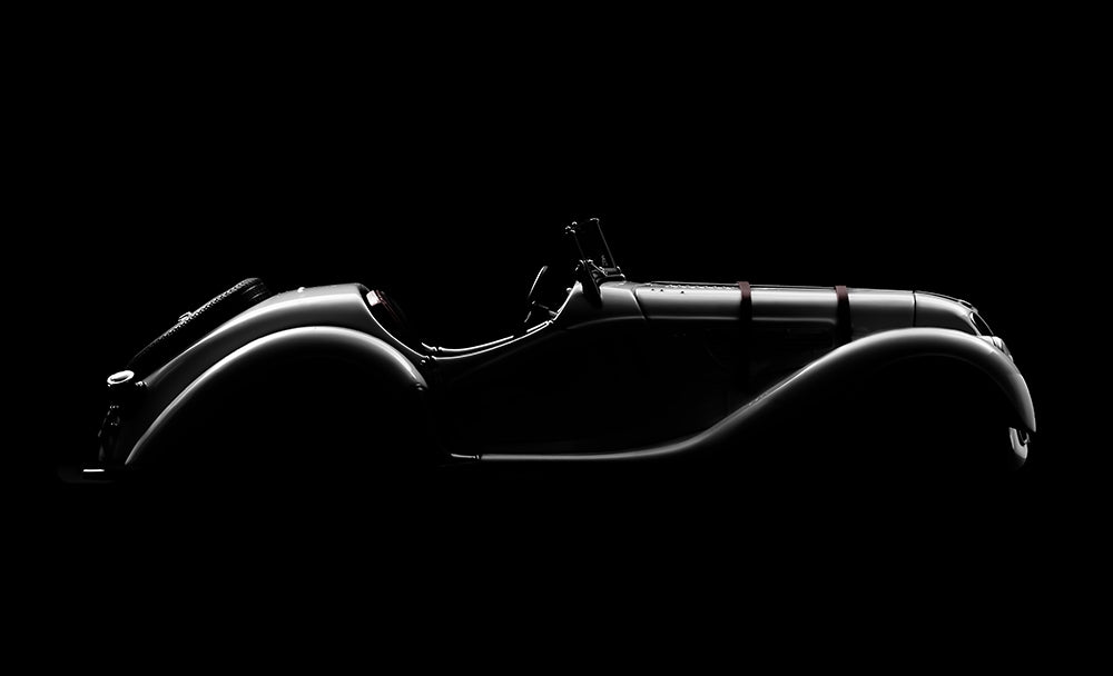 Classic Car Silhouette | Poster