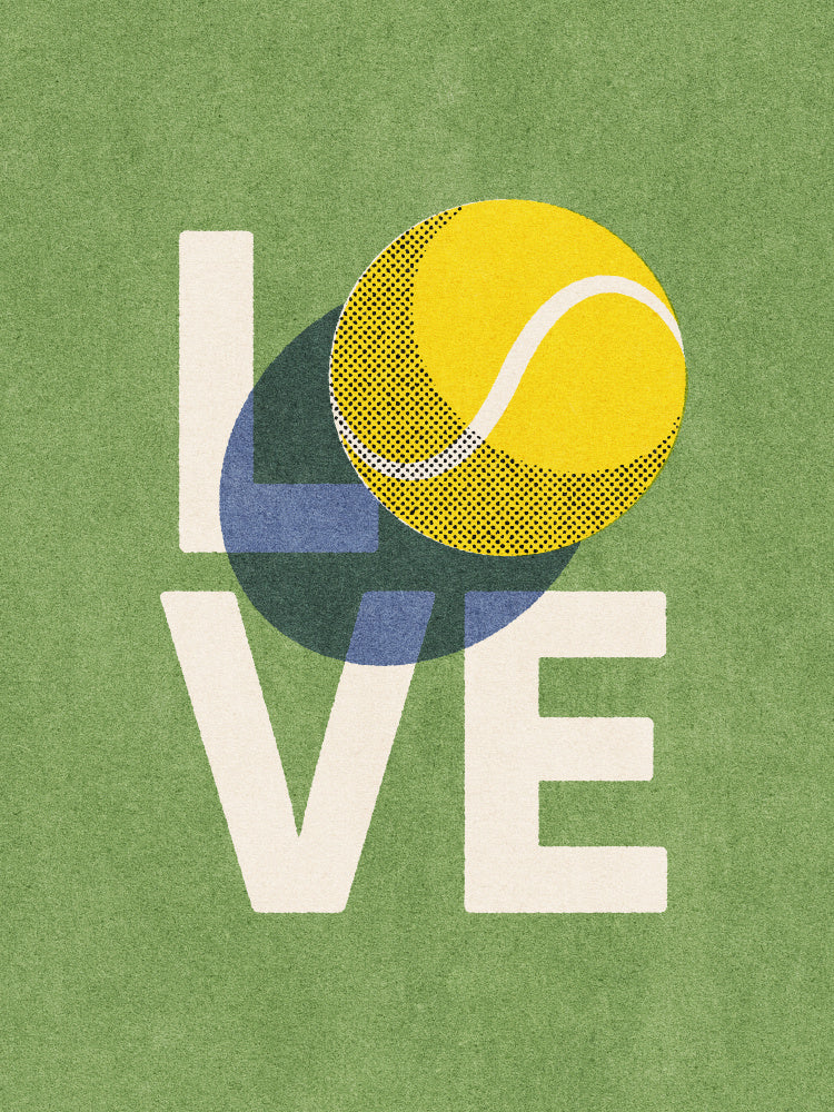 Tennis Love Court | Canvas