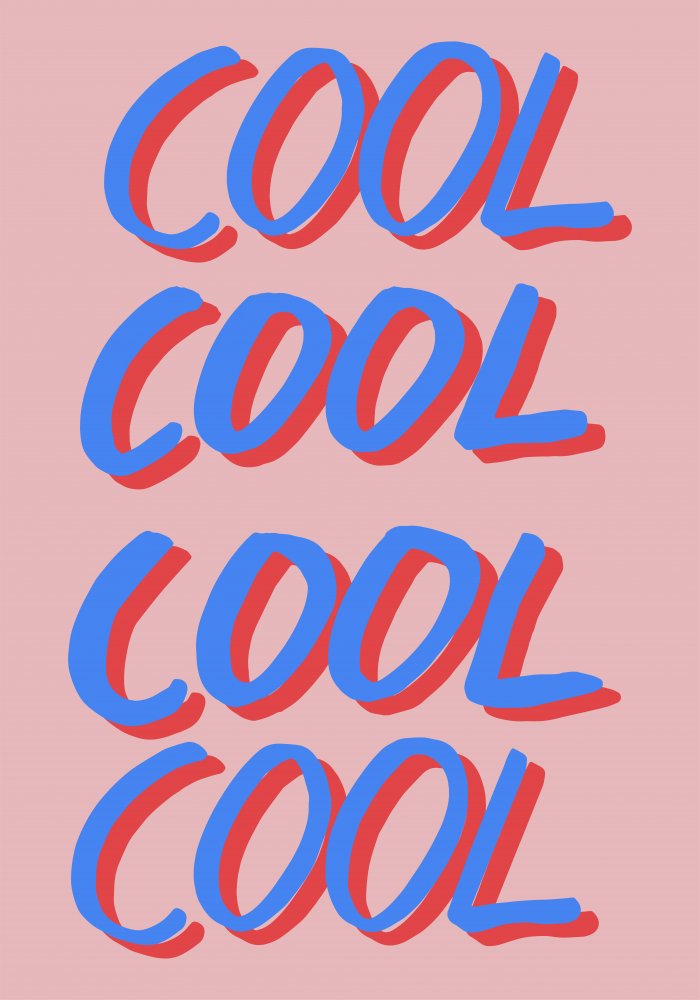 Cool Word Typography | Canvas