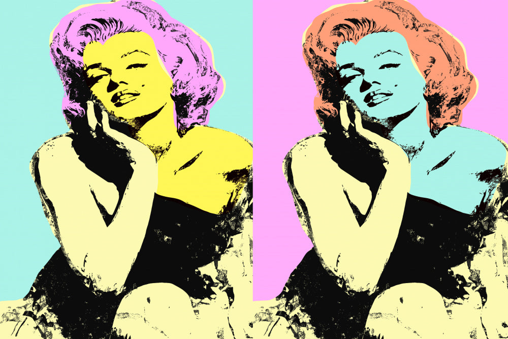 Colorful Pop Art Icon | Poster