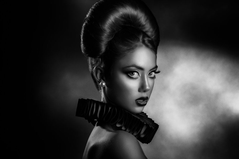 Sophisticated Noir Portrait | Poster