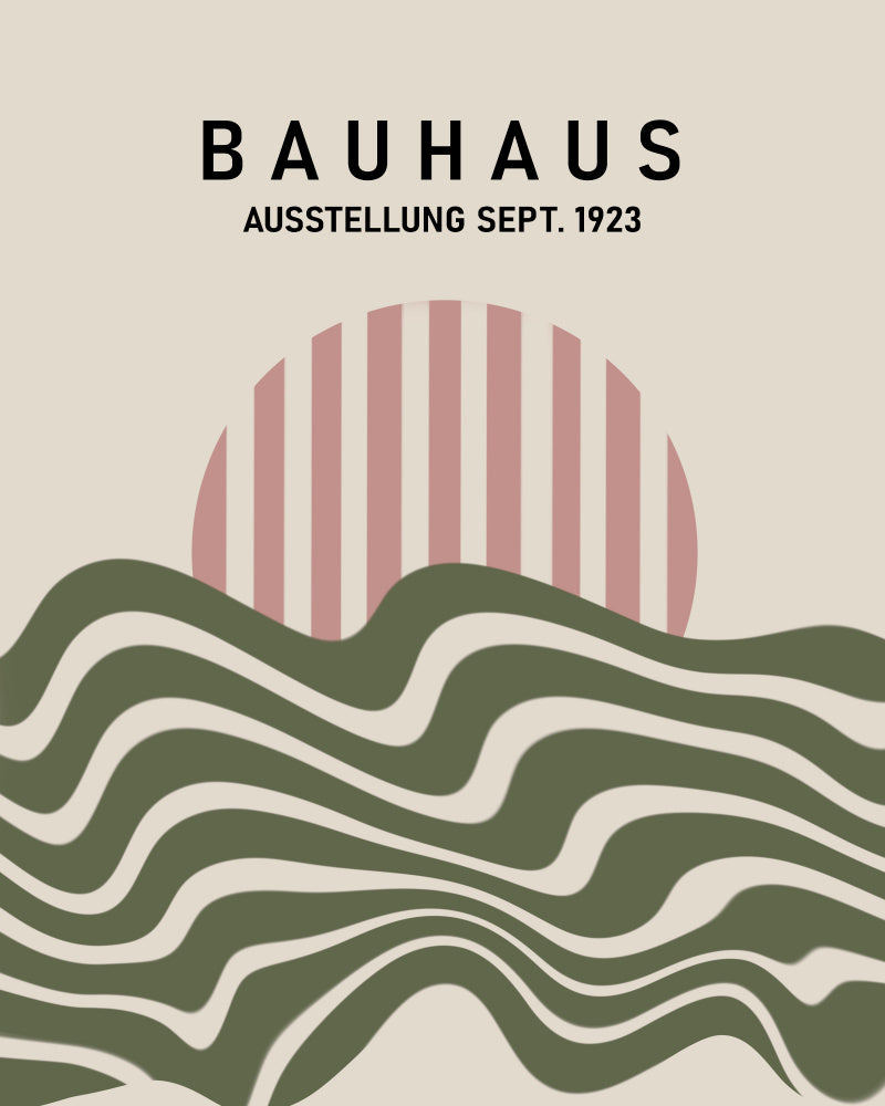 Bauhaus Desert Sun | Canvas