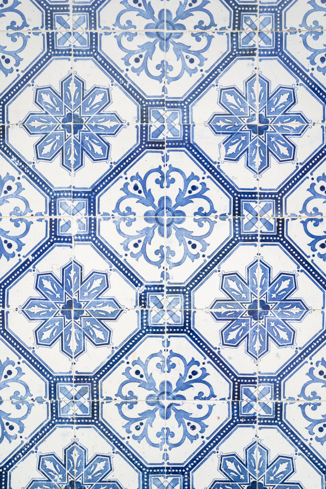 Blue Azulejo Pattern | Canvas