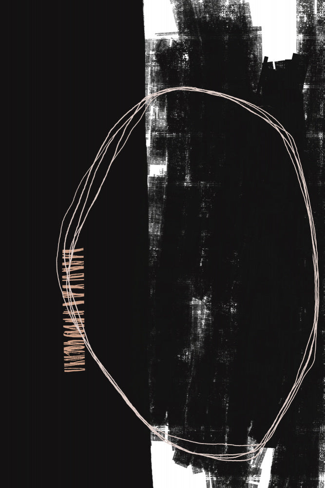 Abstract Black And White Artwork | Canvas