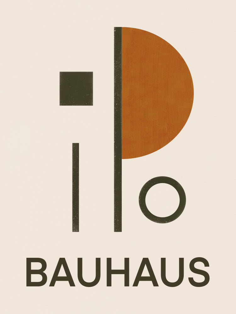 Bauhaus Geometric Shapes | Canvas