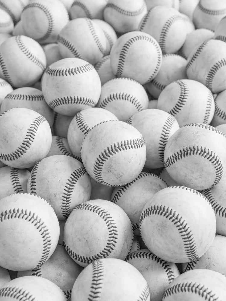Many Baseballs | Canvas