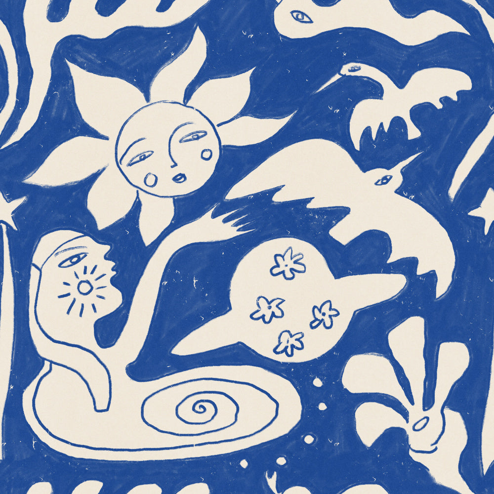 Celestial Folk Dream | Canvas