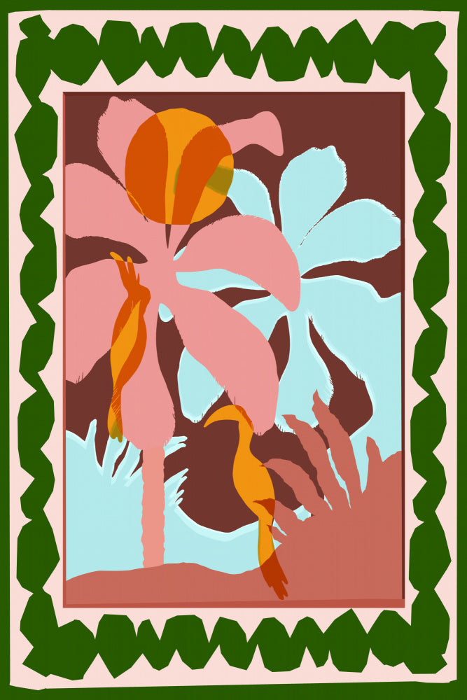 Tropical Birds Paradise | Canvas