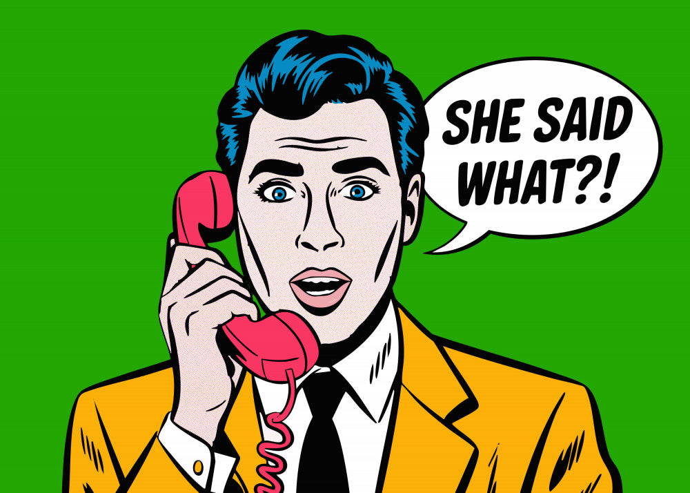 She Said What Pop Art | Canvas