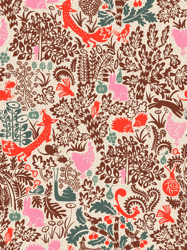 Whimsical Woodland Pattern | Canvas