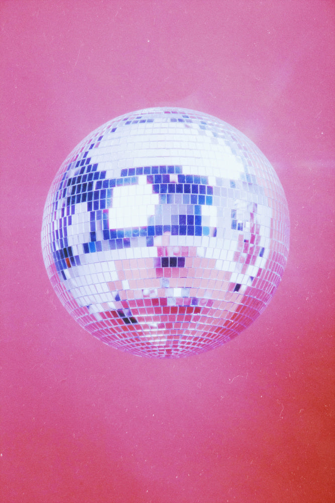Pink Disco Ball | Canvas