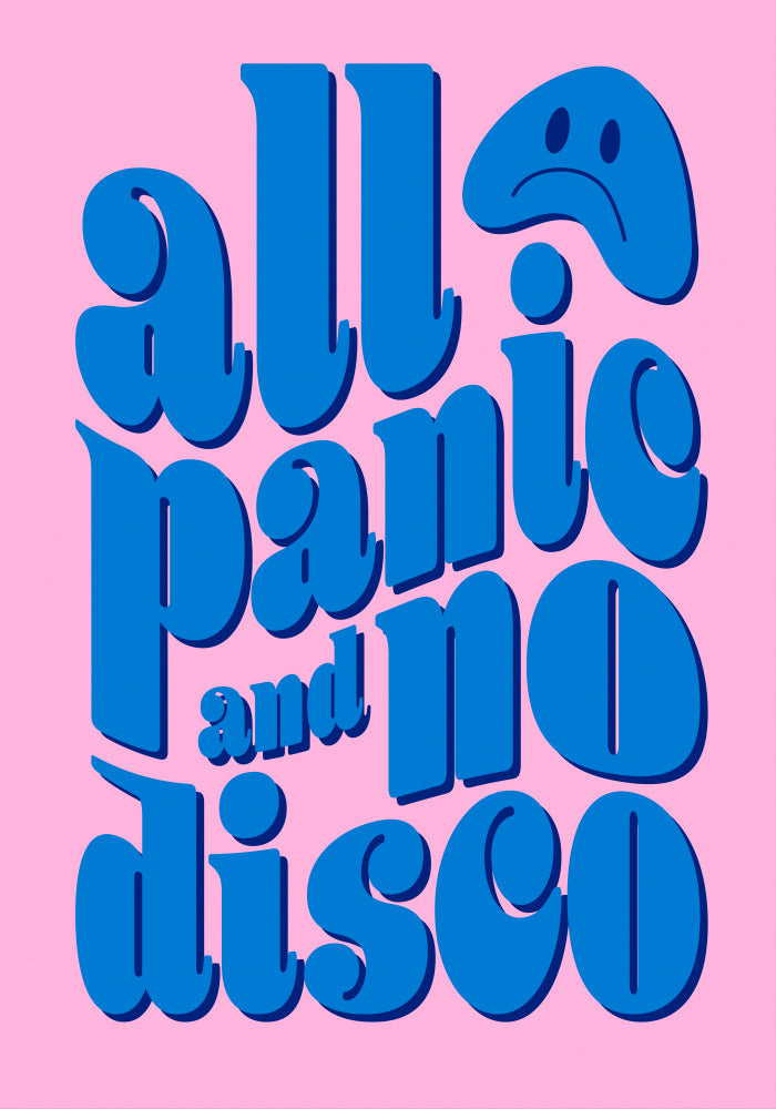 All Panic No Disco | Canvas