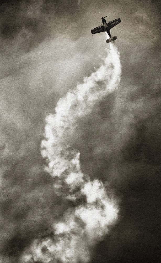 Skyward Smoke Trail | Poster