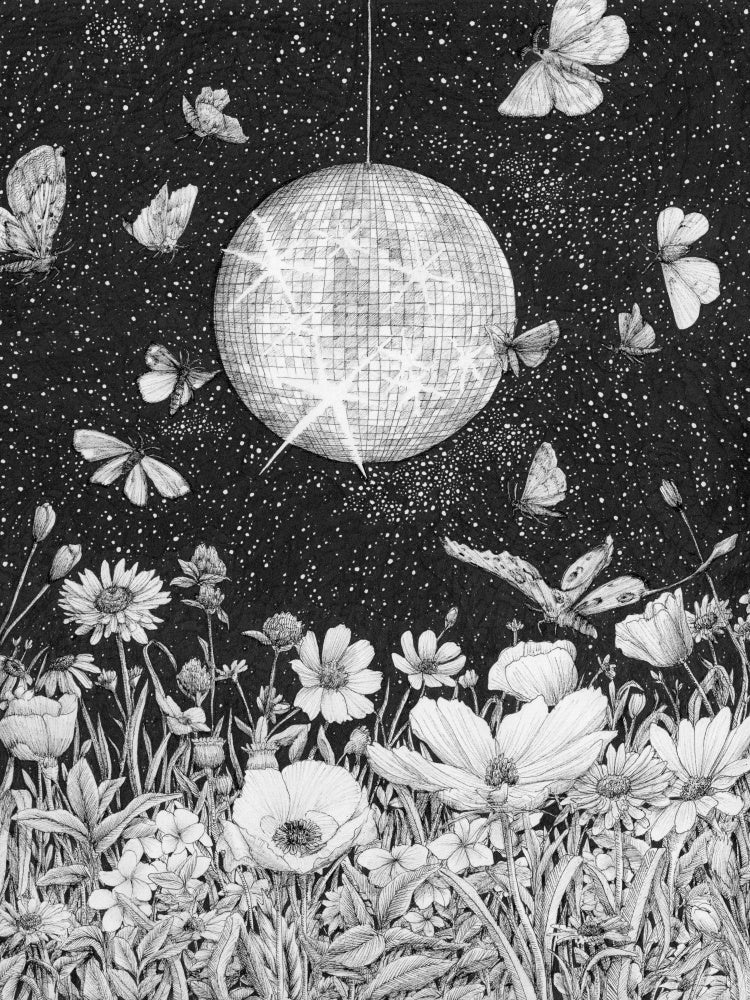 Starry Disco Garden | Canvas
