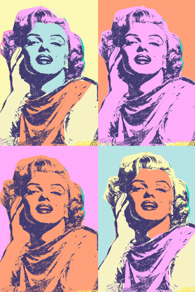 Iconic Pop Art Beauty | Poster