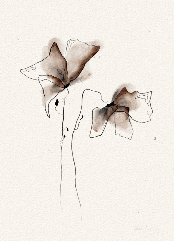 Watercolor Botanical Blooms | Canvas