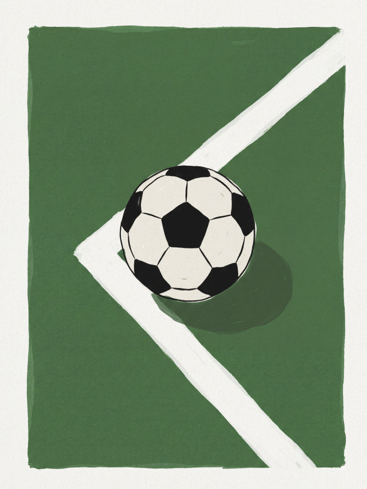 Soccer Ball Corner | Canvas