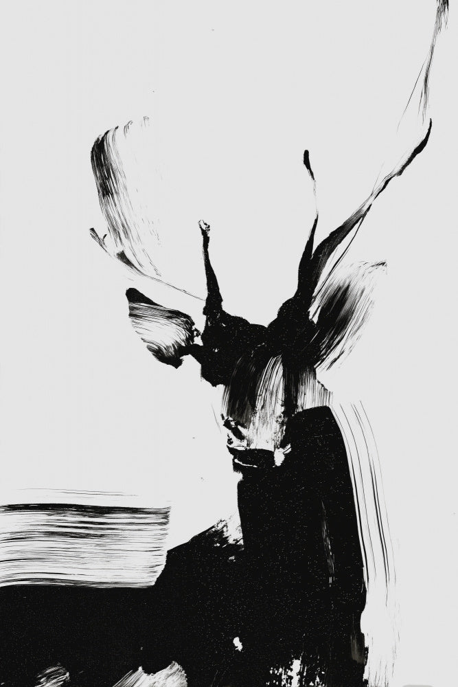 Abstract deer no 01 | Poster